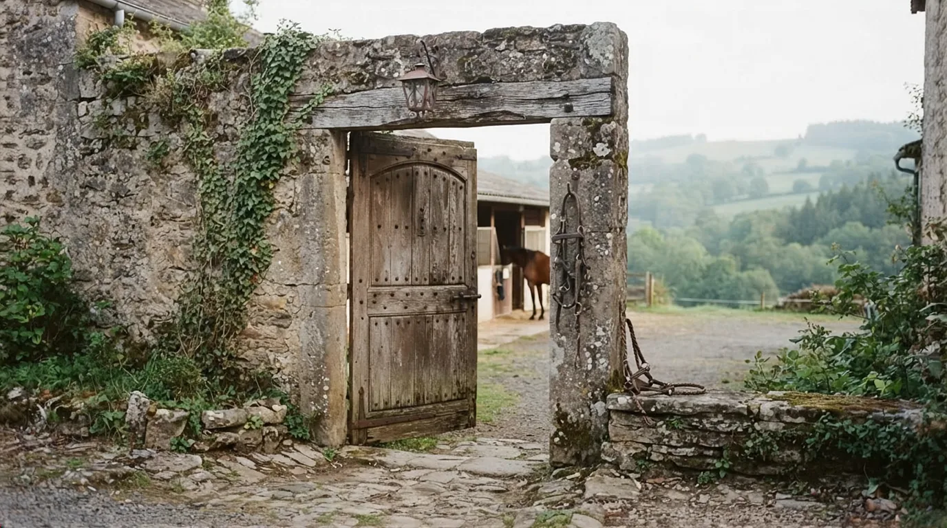 Entrée du Centre équestre de l'Élevage d'Acy, centre équestre à Solignac